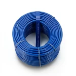 لفة سلك كهرباء مفرد نحاس شعر 1.5 sq mm 600/1000 فولت، عزل PVC لون أزرق | شركة الفنار
