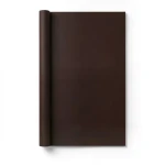Wall Decoration Plain Design 10m x 0.53m Dark Brown