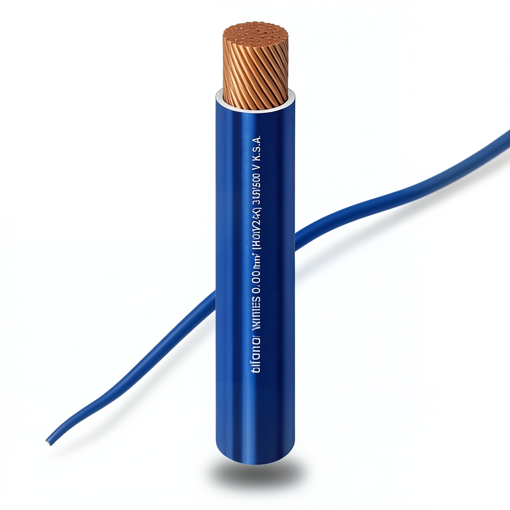 Flexible Single Wire 16mm2 600/1000V Copper Conductor PVC Insulated Blue | Al Fanar