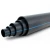 HDPE Polyethylene Pipe 3.1 Bar Pressure PE 80 Outer Diameter 280 mm SDR 33 Black with Blue Stripes - Image 1