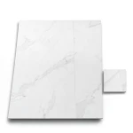 ارضيات بورسلان هندي 0.6×120×278 سم لون ابيض، موديل جلاسير