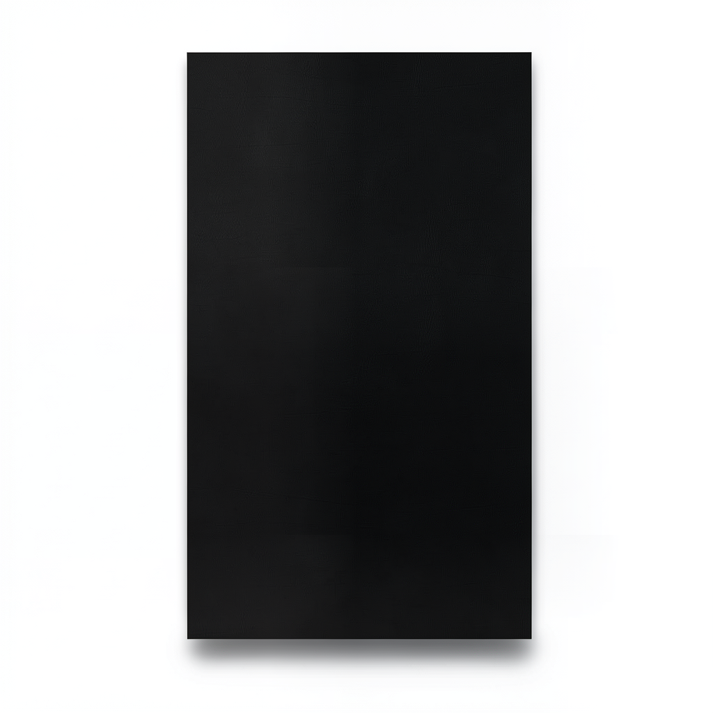 Plain Wallpaper Black 10m x 0.53m, Model 17936
