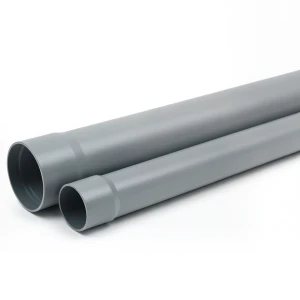 أنابيب UPVC لأنظمة الصرف الصحي ضغط 10 بار مقاس 63 مم سمك 2.5 مم لون رمادي