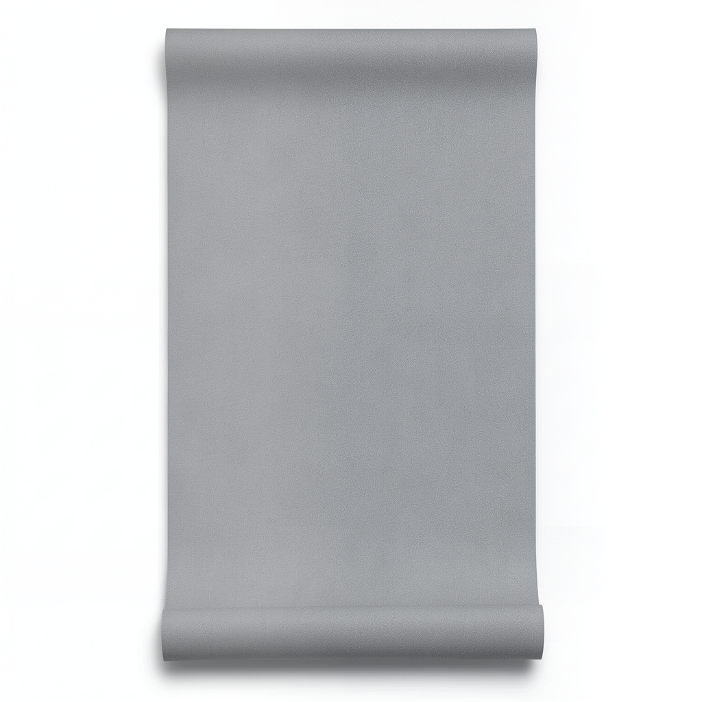 Wall Decoration Plain Design 10m x 0.53m Gray, Model 17389