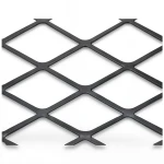 Hot Rolled Expanded Metal Mesh Tejari Shape Thickness 5.8 mm Size 2.44×2 m