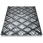 Hot Rolled Flattened Expanded Metal Tejari Shape Thickness 5.8 mm Size 2.44×6 m