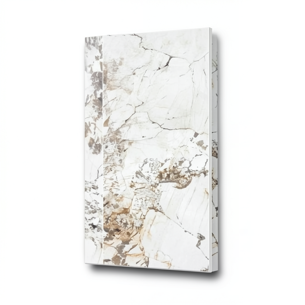 Indian Porcelain Floors 0.6×120×278 cm, White, Alpinus Model