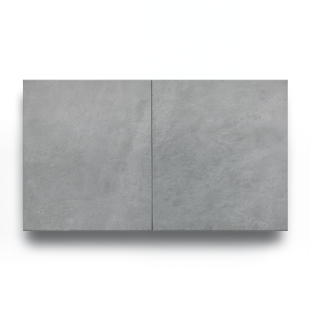 Porcelain Floor Tiles 2×60×60 cm Gray Concrete Model