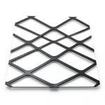 Hot Rolled Expanded Metal Sheet Flattened, Thickness 6 mm, Size 2.44×6 meter