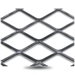 Hot Rolled Expanded Metal Wiremesh Thickness 4.8 mm 2.44×3 meter