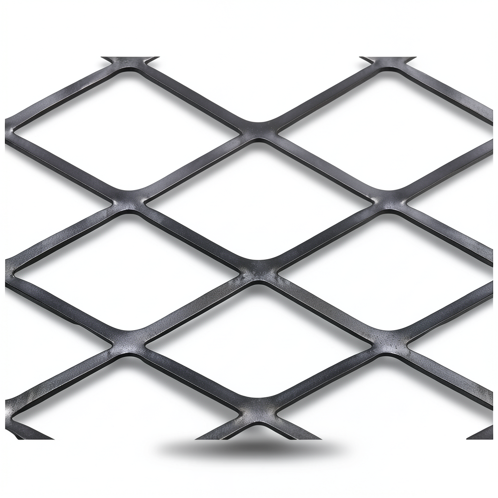 Hot Rolled Expanded Metal Wiremesh Thickness 4.8 mm 2.44×3 meter