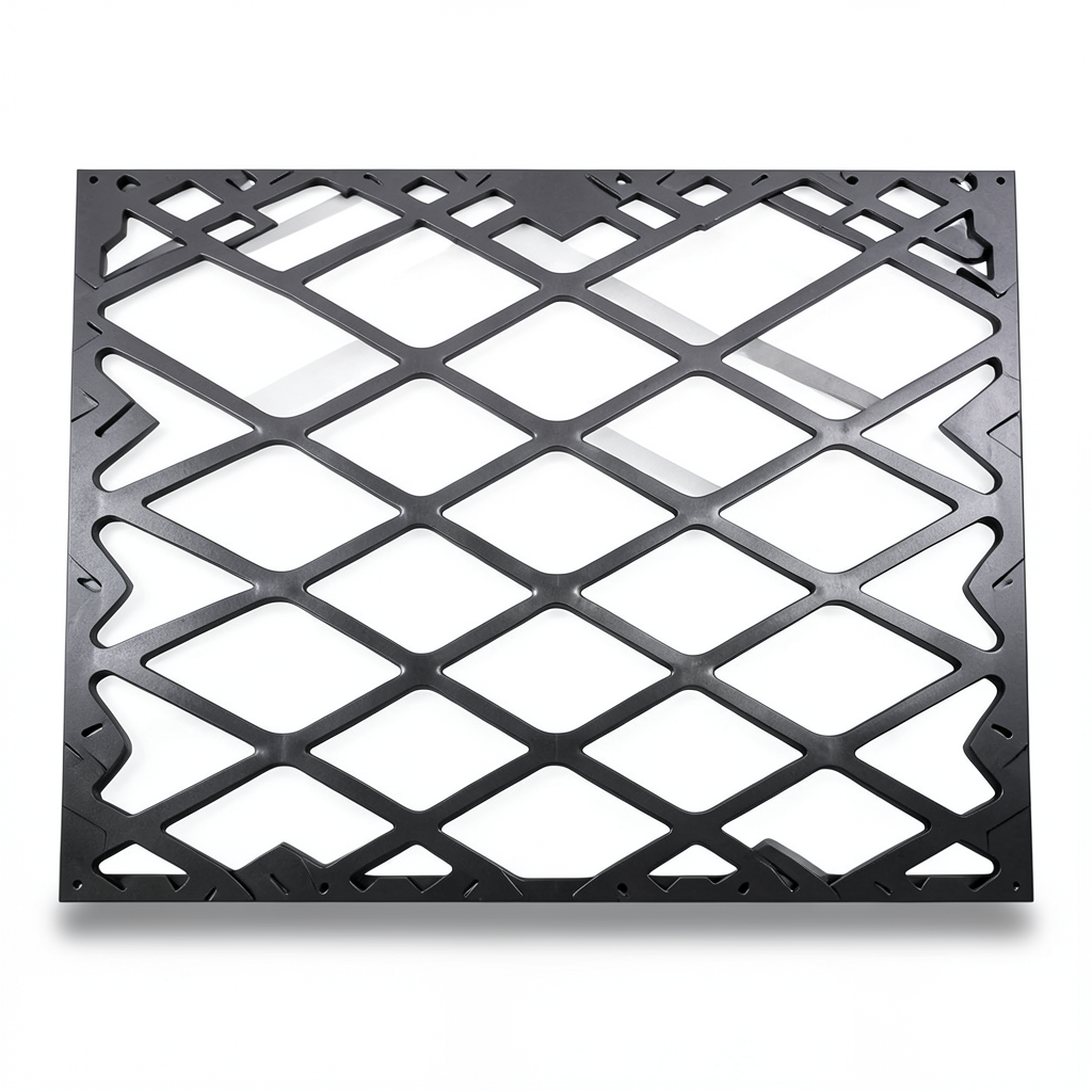 Hot Rolled Expanded Metal Mesh 4.8 mm Thickness 2.44×5 m, Black Steel