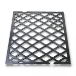 Hot Rolled Expanded Metal Wiremesh Thickness 4.8 mm Size 2.44×6 m