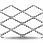 Hot Rolled Expanded Metal Mesh Tejari Design Thickness 5.8 mm Size 2.44×1 m