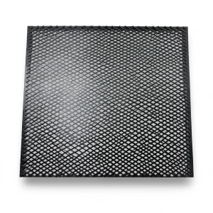 Hot Rolled Expanded Metal Mesh Tejari Shape Thickness 5.8 mm Size 2.44×2 m