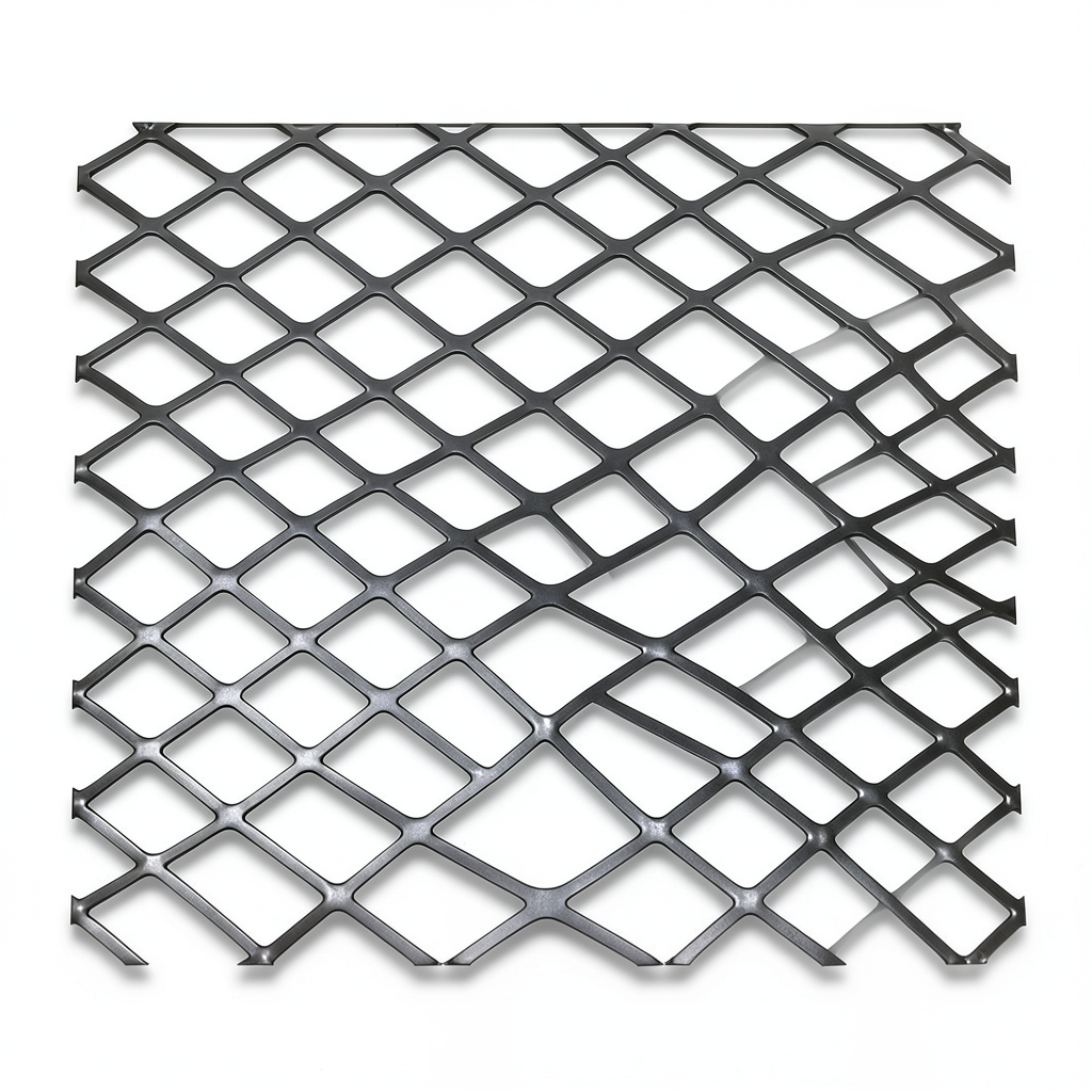 Hot Rolled Expanded Metal Wiremesh Thickness 5.8 mm Size 2.44×4 meter