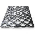 Hot Rolled Expanded Metal Sheet Thickness 5.8 mm Width 2.44 m Length 5 m