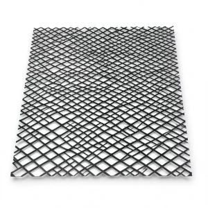 Hot Rolled Flattened Expanded Metal Tejari Shape Thickness 5.8 mm Size 2.44×6 m