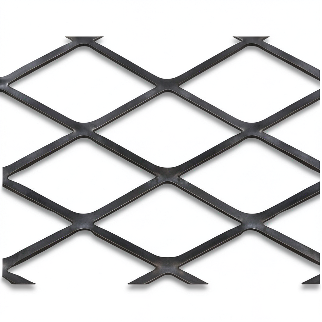 Hot Rolled Expanded Metal Thickness 5.8 mm Size 2.44×7 meter