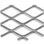 Hot Rolled Flattened Expanded Metal 6 mm Wire Diameter 2.44 m Width 1 m Length