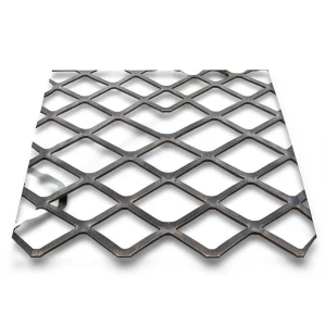 Hot Rolled Expanded Metal Sheet Flattened, Thickness 6 mm, Size 2.44×6 meter