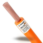 لفة سلك كهرباء مجدول 35 مم2 450/750 فولت، موصل نحاس عزل PVC 70°C، لون برتقالي | شركة كابلات الشرقية للصناعة