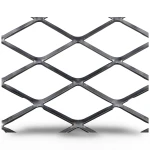 Hot Rolled Expanded Metal Wiremesh Tejari Shape Thickness 6 mm Size 2.44×7 meter | Bait Al Tatawor