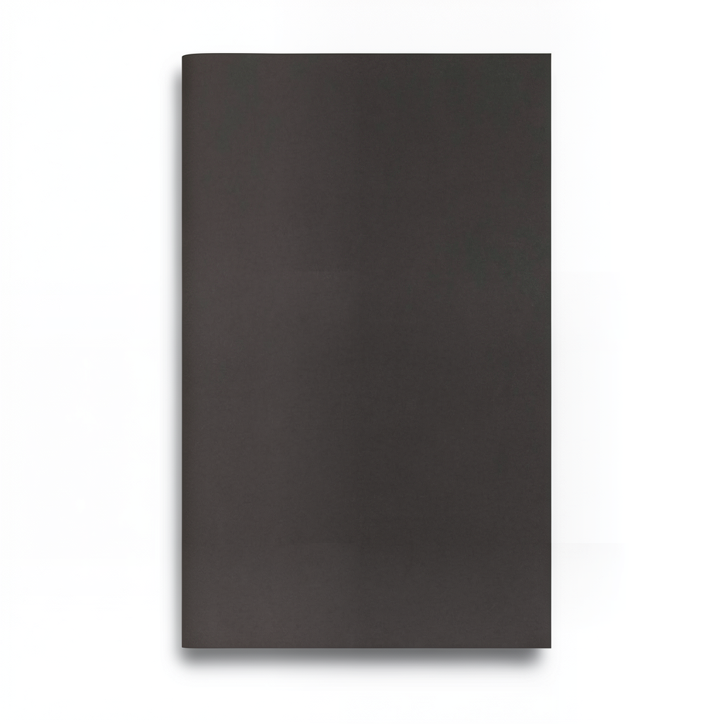 Wall Decoration Plain Design 10m x 0.53m Dark Brown