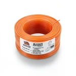 سلك كهرباء مجدول 95 مل 450/750 فولت، موصل نحاس عزل PVC 70°C لون برتقالي | شركة كابلات الشرقية للصناعة