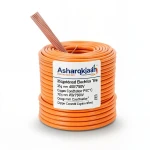 35sq mm Stranded Electrical Wire, 450/750V, Copper Conductor PVC 70°C Insulation, Orange | Asharqiyah Cables Company for Industry