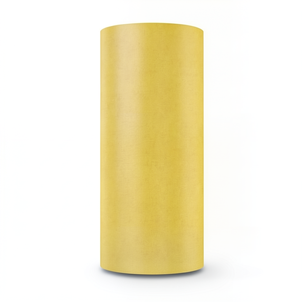 Holland Wallpaper Plain Design 10m x 0.53m, Yellow Color, Model 17400