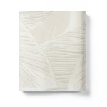 Dutch Leaf Patterned Wallpaper 10 m x 0.53 m Beige, Model 221171
