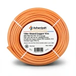 120mm² Stranded Copper Wire 450/750V PVC 70°C Insulated Orange | Asharqiyah Cables Company for Industry