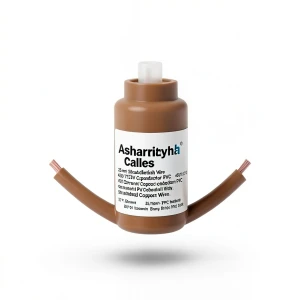 25 mm² Stranded Electrical Wire 450/750V Copper Conductor PVC 70°C Brown | Asharqiyah Cables Company for Industry