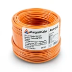 سلك كهرباء مجدول 95 مل 450/750 فولت، موصل نحاس عزل PVC 70°C لون برتقالي | شركة كابلات الشرقية للصناعة