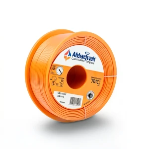 سلك مجدول نحاس 120 مم2 450/750 فولت معزول PVC 70°C لون برتقالي | شركة كابلات الشرقية للصناعة