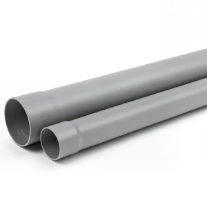 UPVC Pipe SDR 41 PN 6 Bar Size 250 mm Thickness 6.2 mm Gray Color