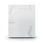 بلاط ارضيات بورسلان ديكور 60×120×0.87 سم، أبيض، موديل White Mountain
