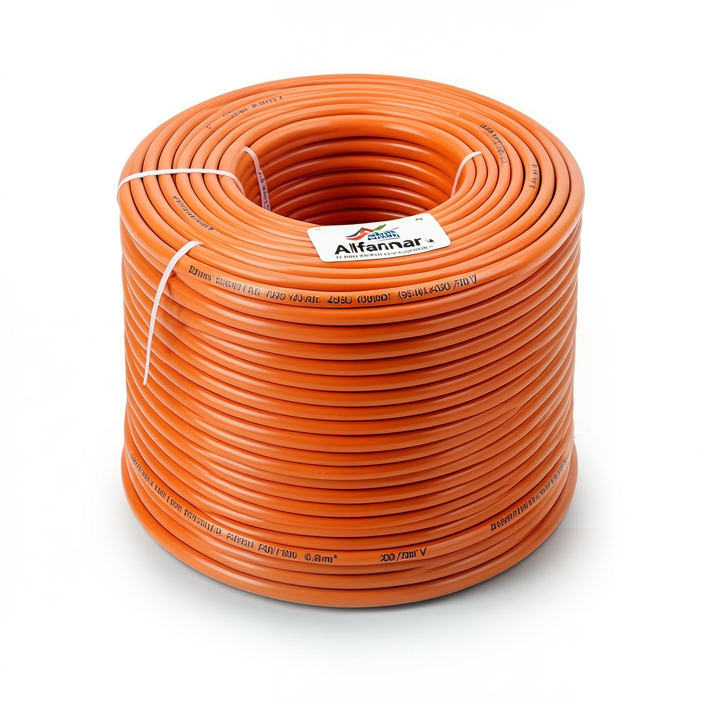 Alfanar 25 mm Electrical Wire 450/750 volts, Flexible Copper PVC Insulated, 300 feet | Al Fanar