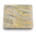 أرضيات بورسلان 80×160×0.9 سم، لون ذهبي، موديل Fiamma Gold
