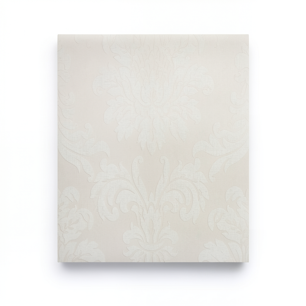 Classic Wallpaper Length 10m, Width 0.73m, Pale Beige Color, Model 275001