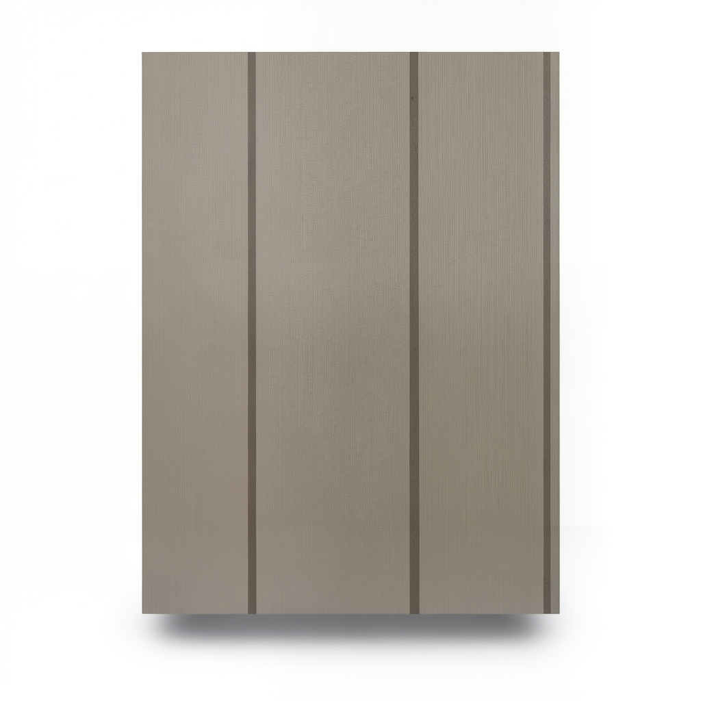 Italian Wallpaper Dark Beige Color Striped Design, Size 10mx0.73m, Model 275009