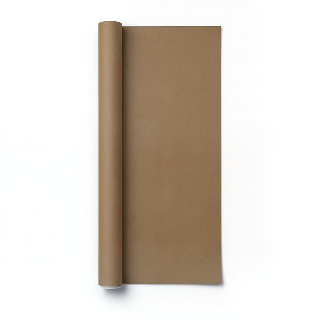 Dutch Plain Wallpaper 10m x 0.53m Brown Color, Model 17939
