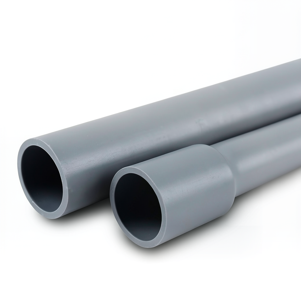 UPVC Pipes Nominal Pressure 16 Bar Outside Diameter 75 mm Thickness 5.60 mm Gray