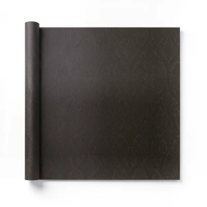 Italian Patterned Wall Covering Size 10m x 0.73m, Dark Brown