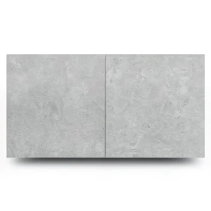 بلاط ارضيات بورسلان 2×60×60 سم رمادي موديل إسمنتي