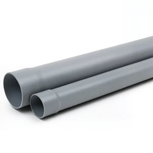 UPVC Plastic Pipe SDR 34.4 PN 7.5 Bar 110 mm OD 3.2 mm Thickness Gray