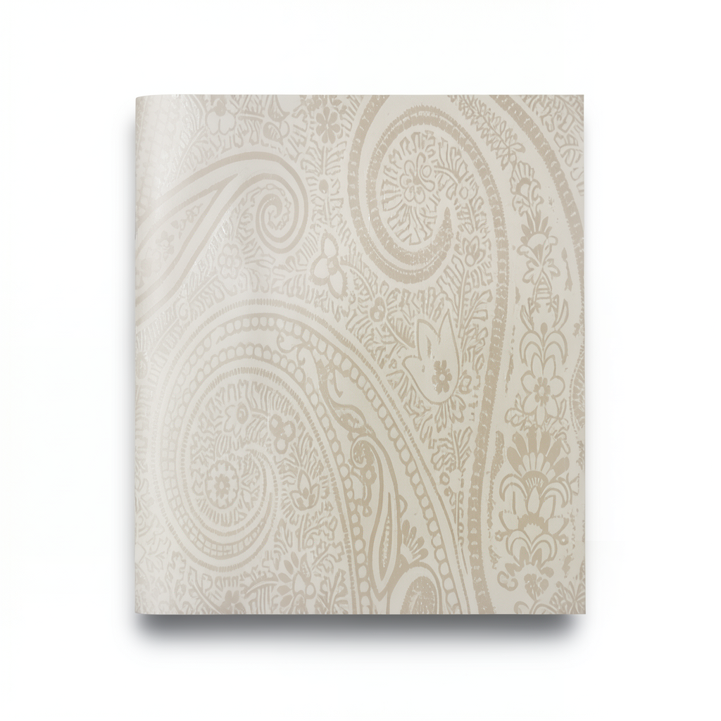 Italian Wallpaper Patterned Design Beige Color, Size 10m x 0.73m, Model 275023