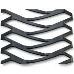 Hot Rolled Flattened Expanded Metal Momawaj Design Thickness 1.2 mm Size 1.22×6 meter