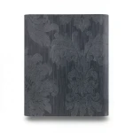 Classic Wallpaper Length 10m, Width 0.73m, Dark Gray Color, Model 275007